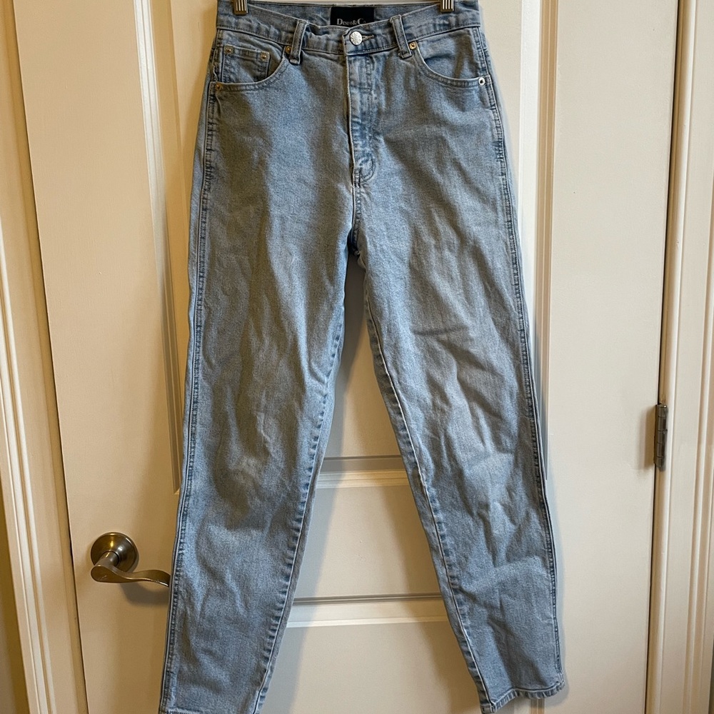 Denim & Co. High Waisted Mom Jeans